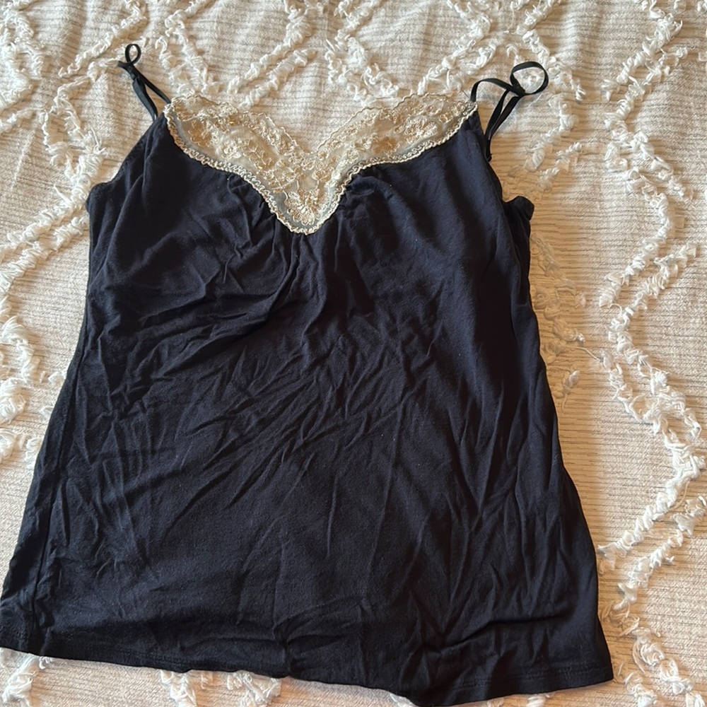 Black tank top from the limited